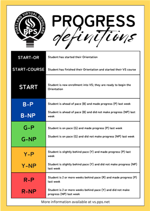 Definitions for Progress in VS